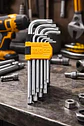 Set 9 Piezas Llaves Torx Llaves De Apriete T10 - T50 Ingco Plateado - Miniatura 8