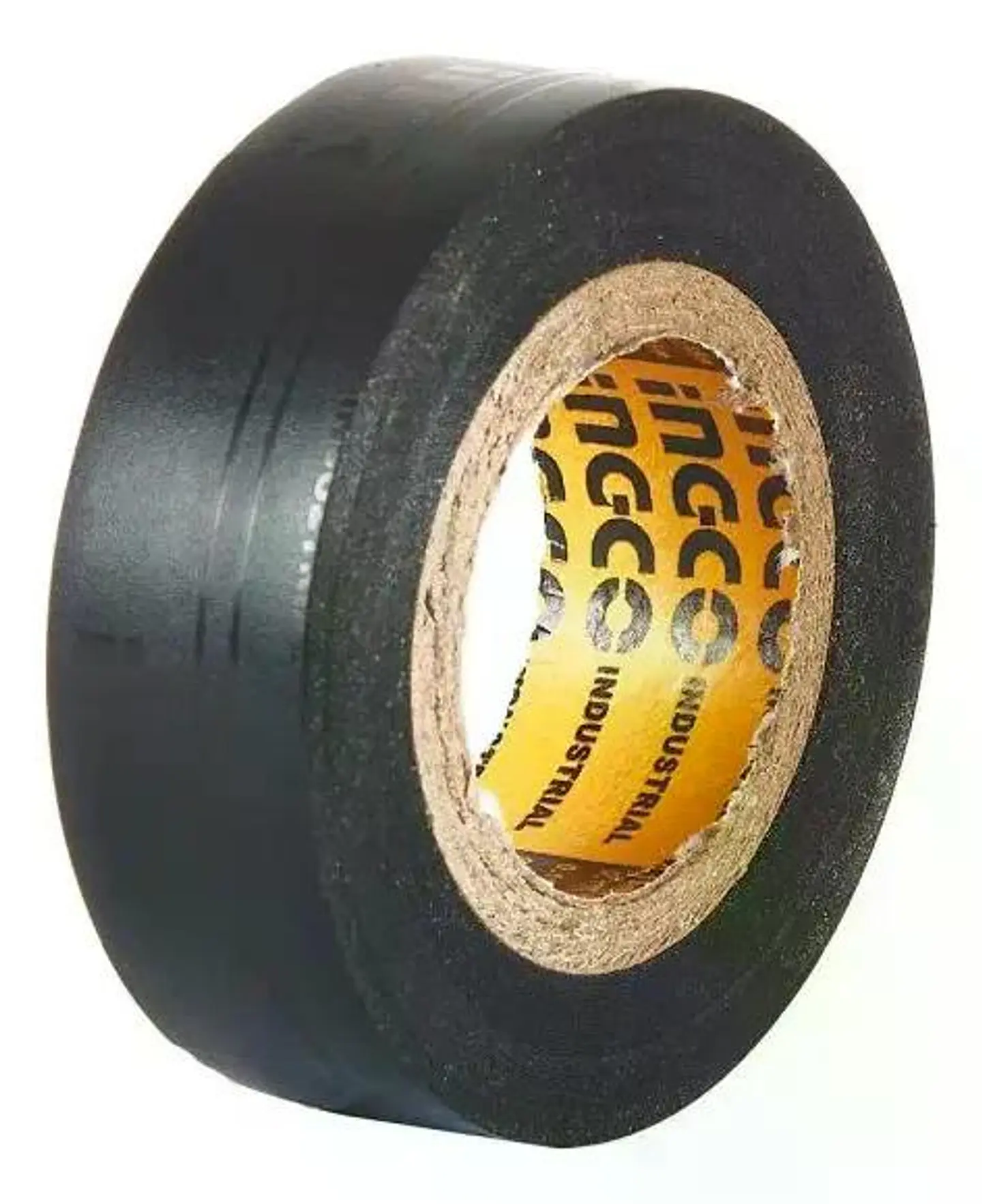 Set Cinta Aisladora Pvc 10 Piezas Negra 18mm X 9.5mt Ingco Negro Liso 4
