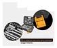 Set De Dados Y Matraca Chicharra 44 Pzs 1/2 - 1/4 PuLG Ingco Naranja - Miniatura 8