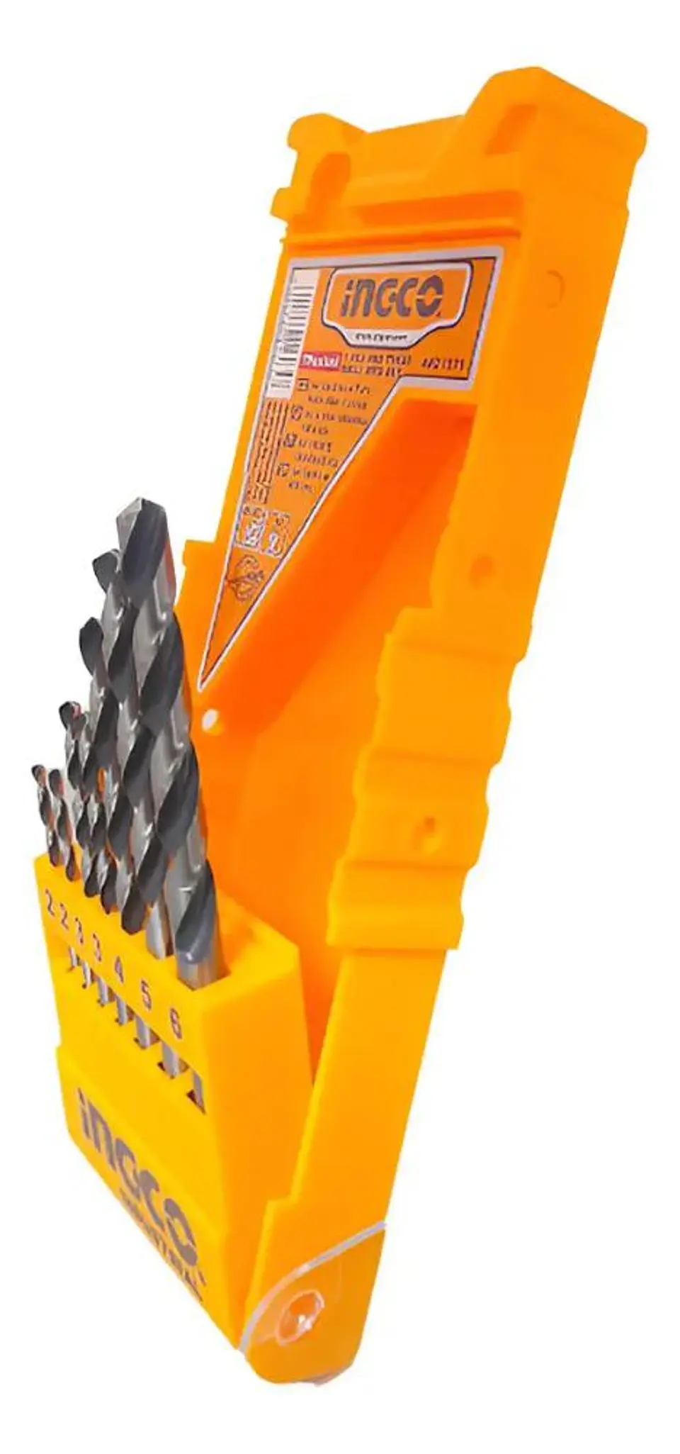 Set Juego De Brocas Para Metal 7 Piezas 2-6 Mm Ingco Akd1075 5