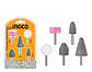 Set Limas Ingco Puntas Montadas 5 Piezas Akb0502 - Miniatura 1