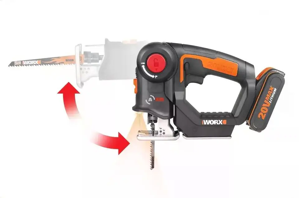 Sierra Sable Eléctrica Worx Wx550 2