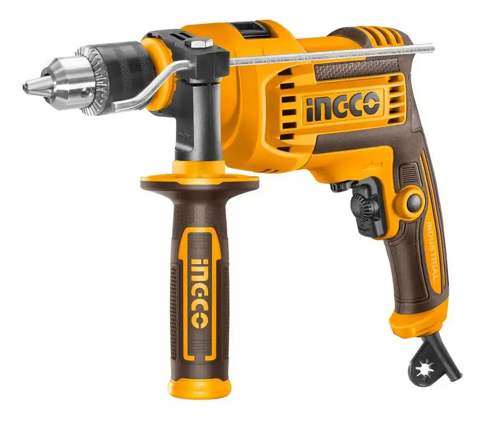 Taladro Percutor 900w 13mm Velocidad 2800rpm Ingco Id9008 Naranja 3