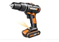 Taladro Percutor Inalámbrico Worx 13 Mm 20v + Bat + Cargador Negro 50/60 Hz - Miniatura 3