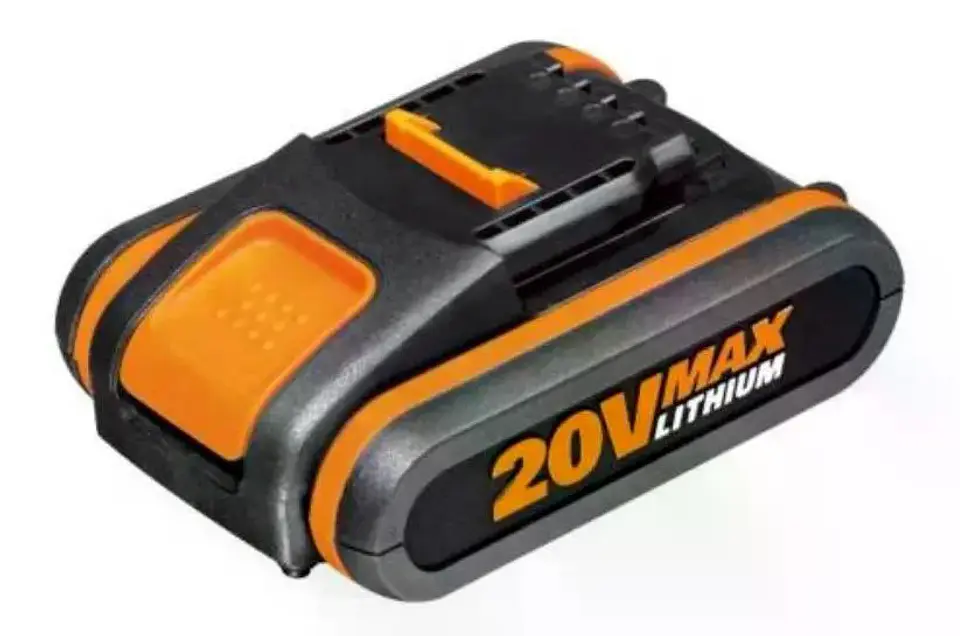 Taladro Percutor Inalámbrico Worx 13 Mm 20v + Bat + Cargador Negro 50/60 Hz 4