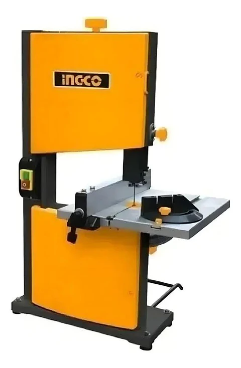 Sierra De Banda Industrial Sin Fin 350w Ingco Bas3502 Amarillo 50 Hz