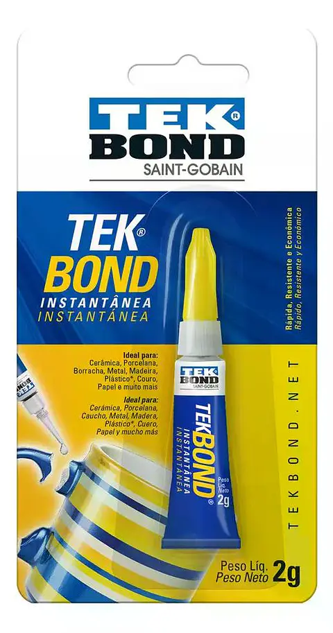 Adhesivo Instantaneo Multiuso Tekbond 2 Gr