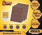 50 Lijas P40 P80 P120 P180 Ingco 145x114 Mm Akfs1401021 80 80 - Miniatura 2