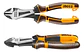 Alicate Corte Diagonal 180mm/7 Industrial Ingco Hhhdcp28180 Negro - Miniatura 1