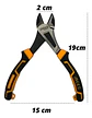Alicate Corte Diagonal 180mm/7 Industrial Ingco Hhhdcp28180 Negro - Miniatura 4