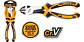 Alicate Corte Diagonal 180mm/7 Industrial Ingco Hhhdcp28180 Negro - Miniatura 8