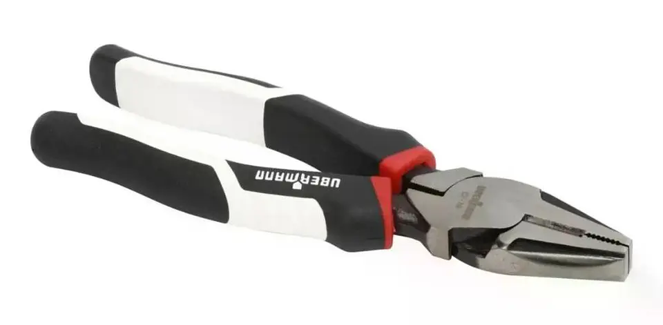 Alicate Universal 7  Ubermann Mango Ergonómico Antideslizante 2
