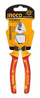 Alicate Corta Cables Aislado 6 Pulgadas Ingco Industrial  Amarillo Y Rojo - Miniatura 1