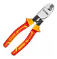 Alicate Corta Cables Aislado 6 Pulgadas Ingco Industrial  Amarillo Y Rojo - Miniatura 3