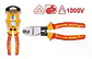 Alicate Corta Cables Aislado 6 Pulgadas Ingco Industrial  Amarillo Y Rojo - Miniatura 4