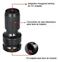 Adaptador De Impacto 1/2 Pulgada Punta Hexagonal 1/4 Torden - Miniatura 2