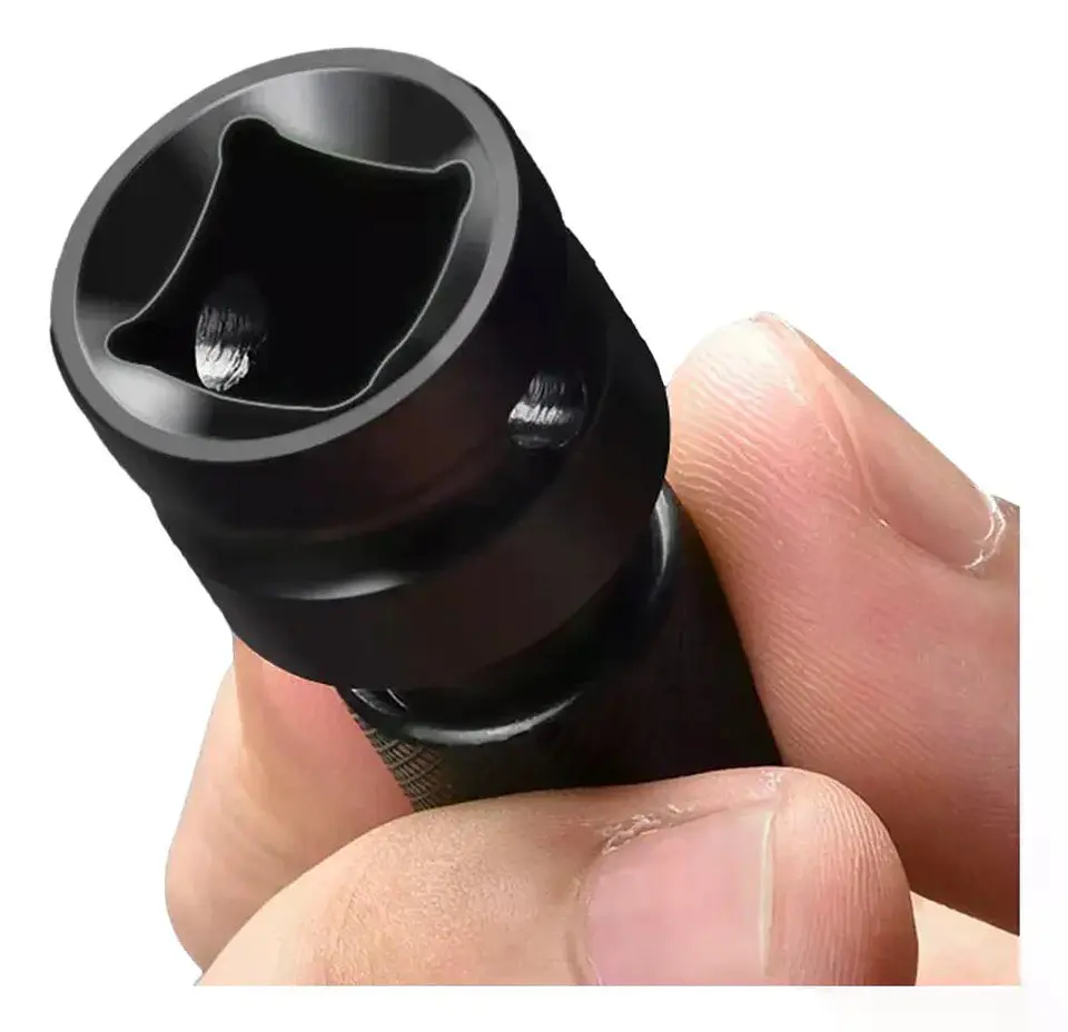 Adaptador De Impacto 1/2 Pulgada Punta Hexagonal 1/4 Torden 11