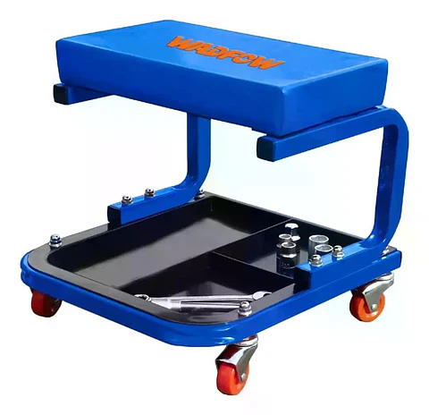 Asiento Rodante Cuadrado Con Ruedas Wadfow 110kg Wnc1501