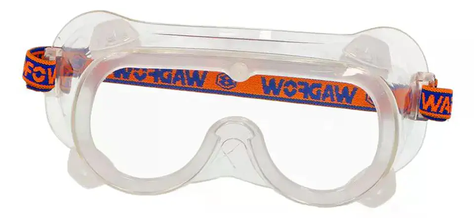 Anteojos Wadfow De Seguridad De Alto Impacto Transparente Blanco 1