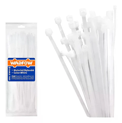 Amarras Precinto Wadfow X 100un 3.6x200- Wteb520036 Blanco
