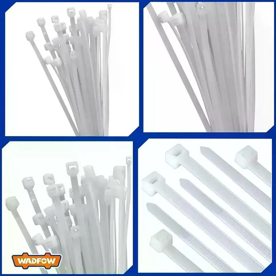 Amarras Precinto Wadfow X 100un 3.6x200- Wteb520036 Blanco 5