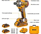 Atornillador De Impacto Bl 285 Nm Ingco + 2 Bat Cirli2028 Naranja 20v - Miniatura 4