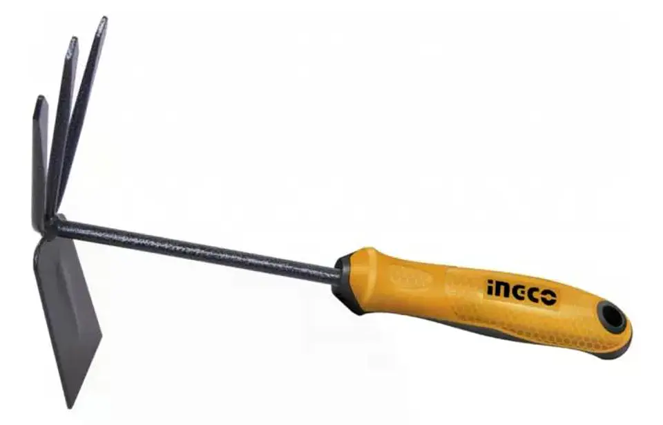 Azadón Con Cultivador Rastrillo Ingco Acero 75x300 Mm 3