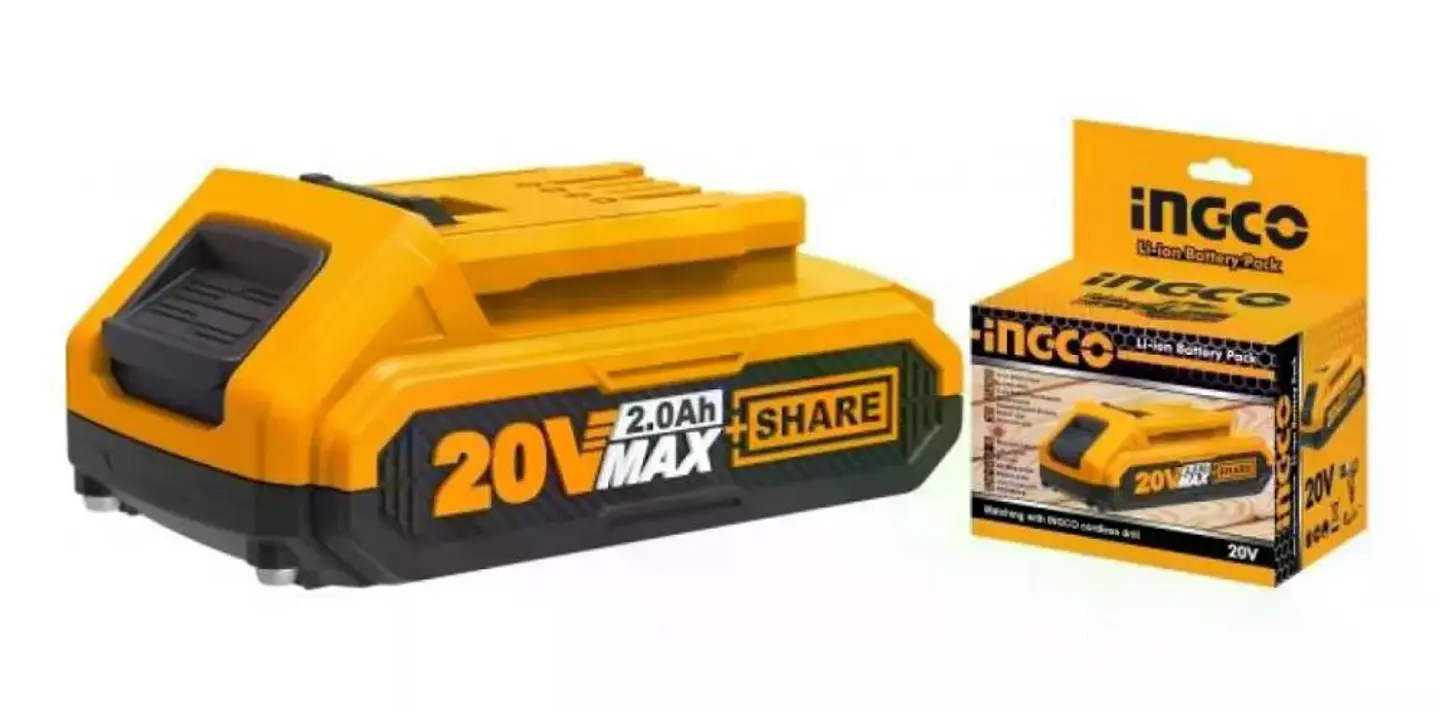 Bateria 20v Lit-ion 2.0ah Herramientas Multi Ingco Fbli2001 1