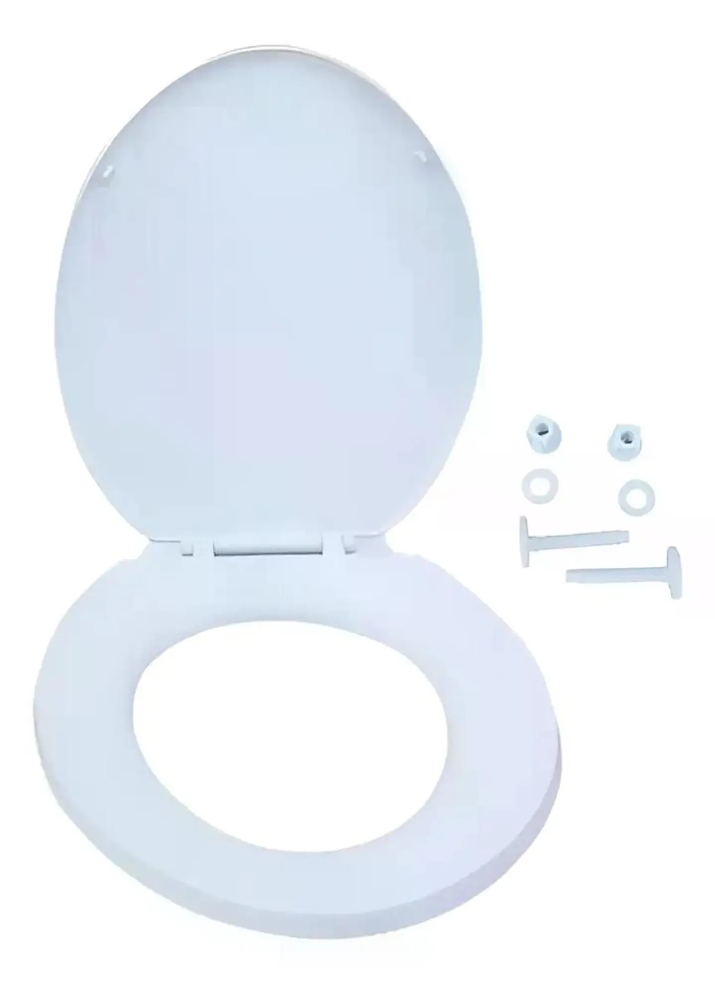 Asiento Y Tapa Para Wc Colomba Color Blanco Blanco 1