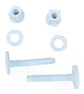 Asiento Y Tapa Para Wc Colomba Color Blanco Blanco - Miniatura 3