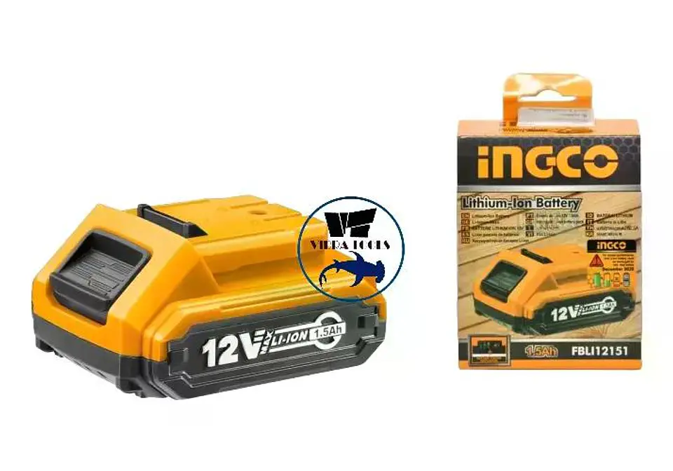 Batería Ion De Litio Ingco 12v 1.5 Ah Fbli12151 4