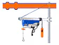 Aparejo Electrico 250-500kg 9mt 18mt Wadfow Weth1a01 Tecle Naranja Y Azul 0 - Miniatura 1
