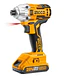 Atornillador De Impacto Ingco 20v + 2 Bat 2 Ah+ Carg + Bolso 20v - Miniatura 2