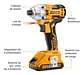 Atornillador De Impacto Ingco 20v + 2 Bat 2 Ah+ Carg + Bolso 20v - Miniatura 3