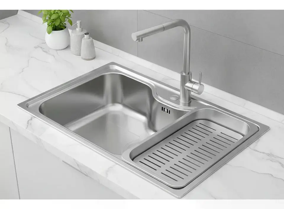 Bandeja Acero Inoxidable Para Lavaplato Anho Hessen Taumm Gris 3