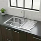 Bandeja Acero Inoxidable Para Lavaplato Anho Hessen Taumm Gris - Miniatura 4