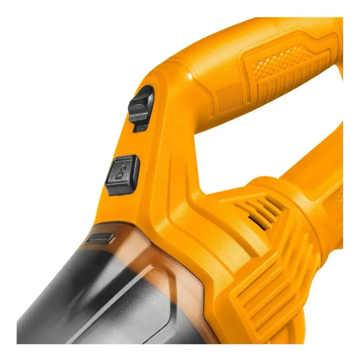 Aspiradora Inalambrica Ingco Con Cable Cargador Tipo C 0.5lts Cvli2026 Naranja Claro Naranja 4
