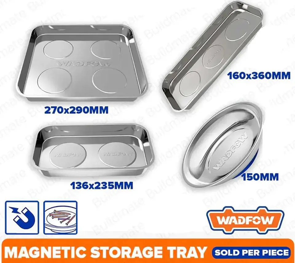Bandeja Magnetica Circular Redonda 150mm Wadfow Wmc6001 10