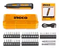 Atornillador De Precisión Ingco 4v + 42 Piezas + Caja Transp - Miniatura 1