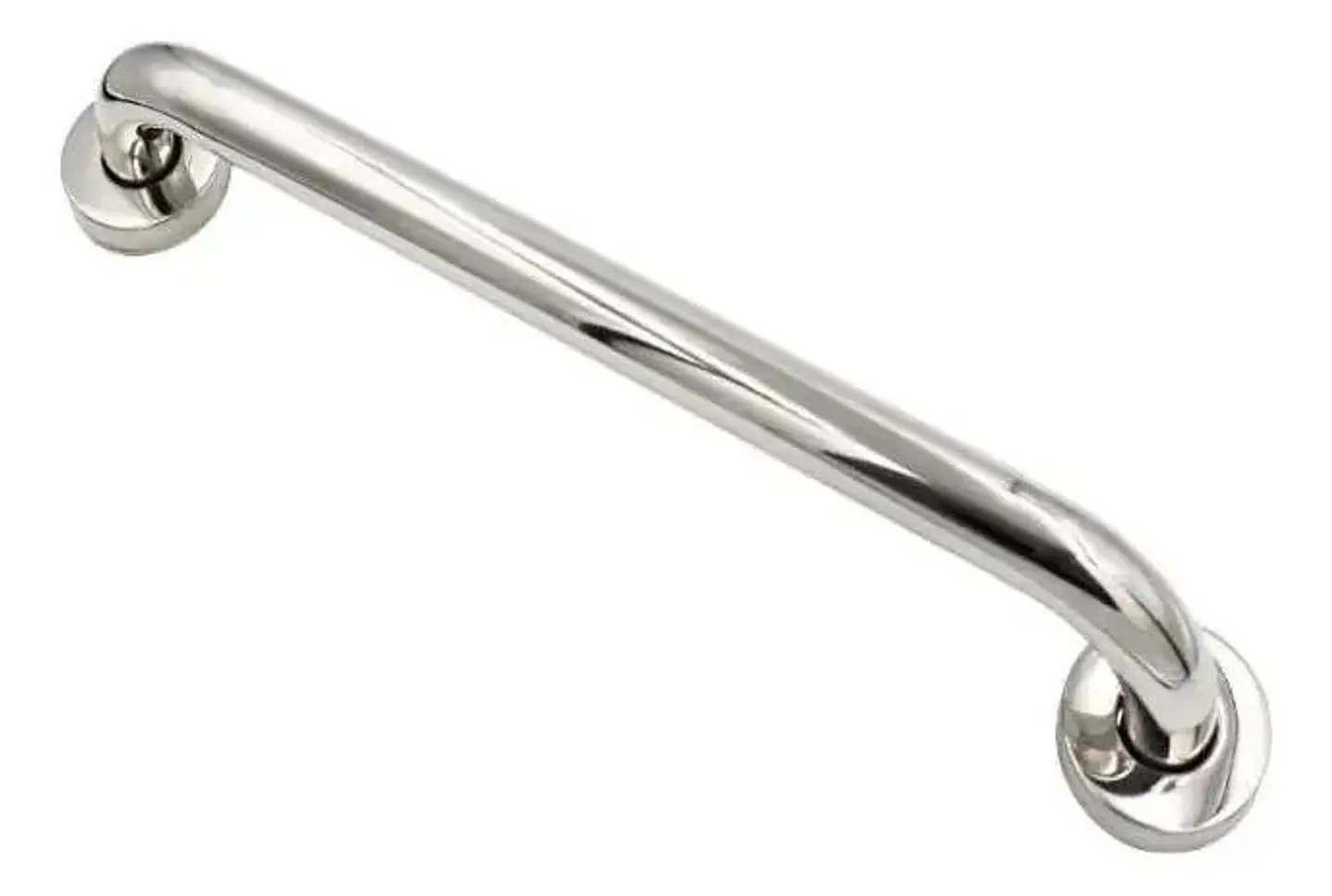Barra Seguridad Recta Ducha Baño 60 Cm X 3,2 Cm Inoxidable Plateado Gris 7