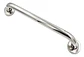 Barra Seguridad Recta Ducha Baño 60 Cm X 3,2 Cm Inoxidable Plateado Gris - Miniatura 7