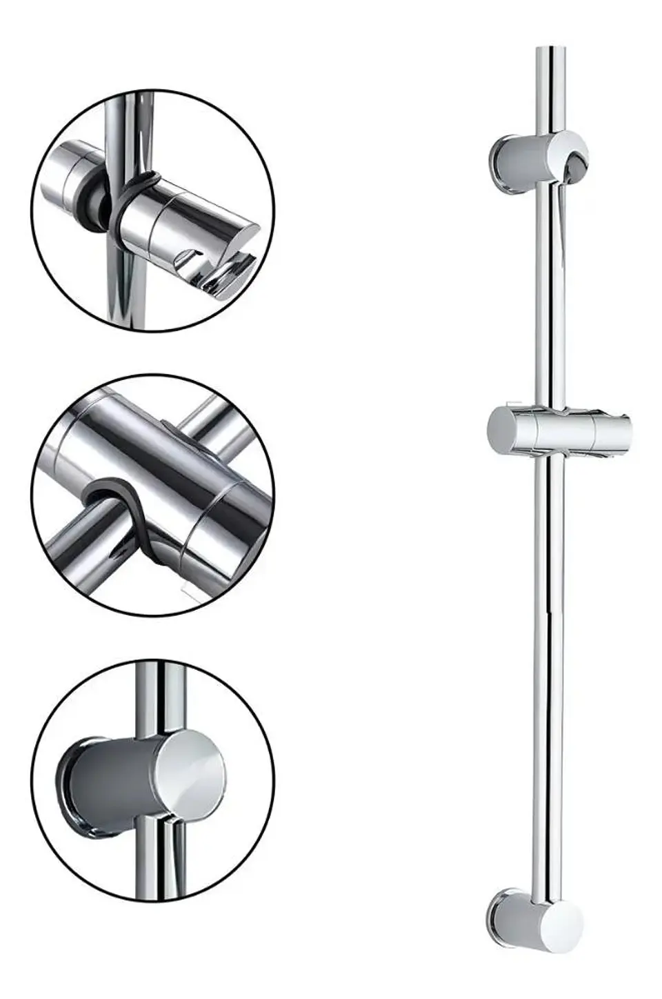 Barra Seguridad Y Soporte Para Ducha Telefono Adaptable 65cm Color 52053 3