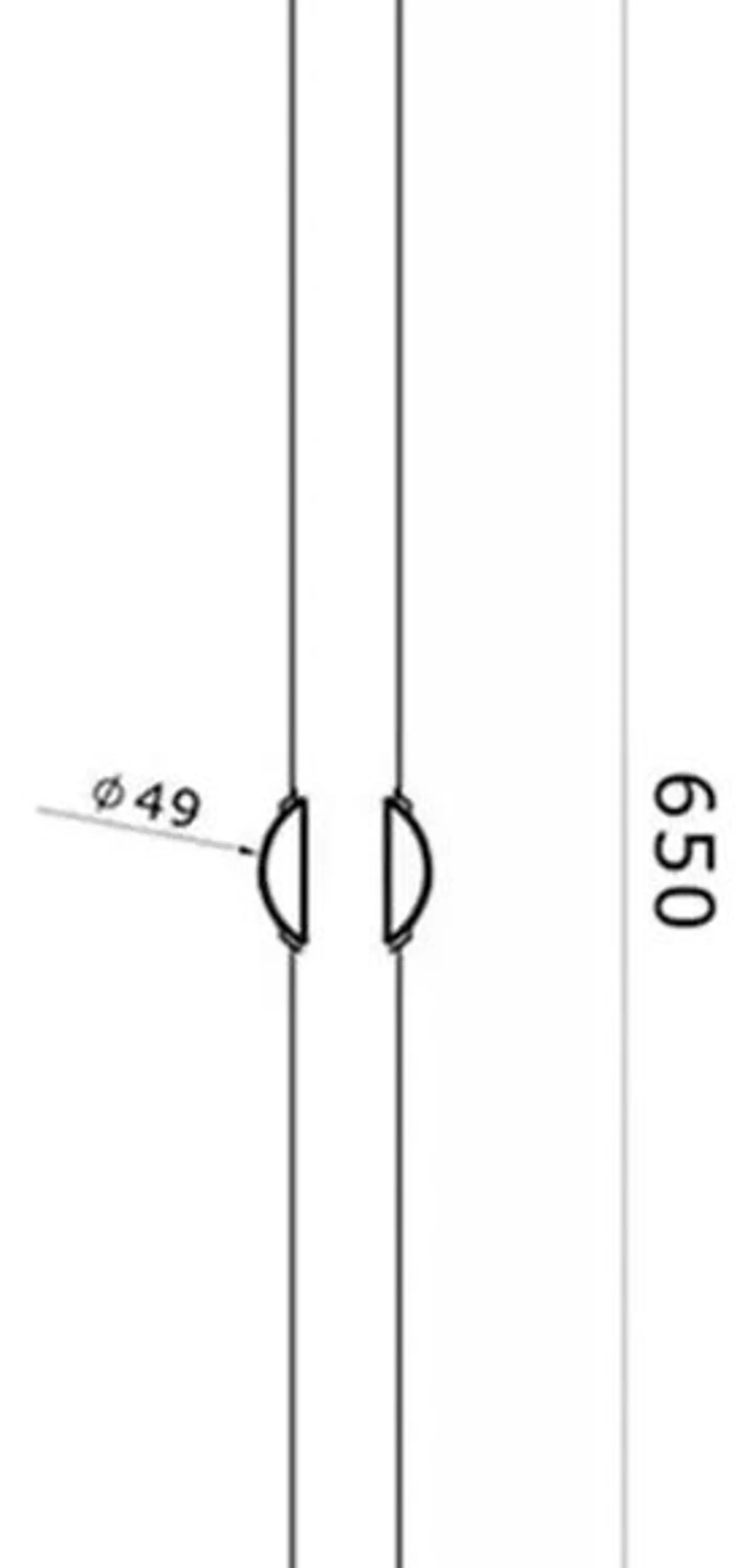 Barra Seguridad Y Soporte Para Ducha Telefono Adaptable 65cm Color 52053 7