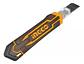 Cuchillo Cartonero Retractil 180 Mm Ingco - Miniatura 2