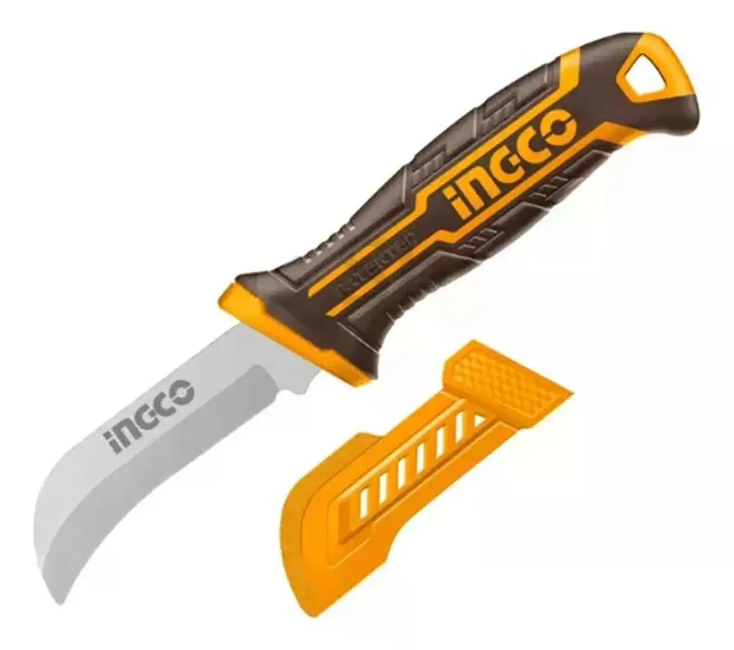 Cuchillo Curvo Pelacable 8'' 200mm Electricista 3