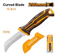 Cuchillo Curvo Pelacable 8'' 200mm Electricista - Miniatura 6