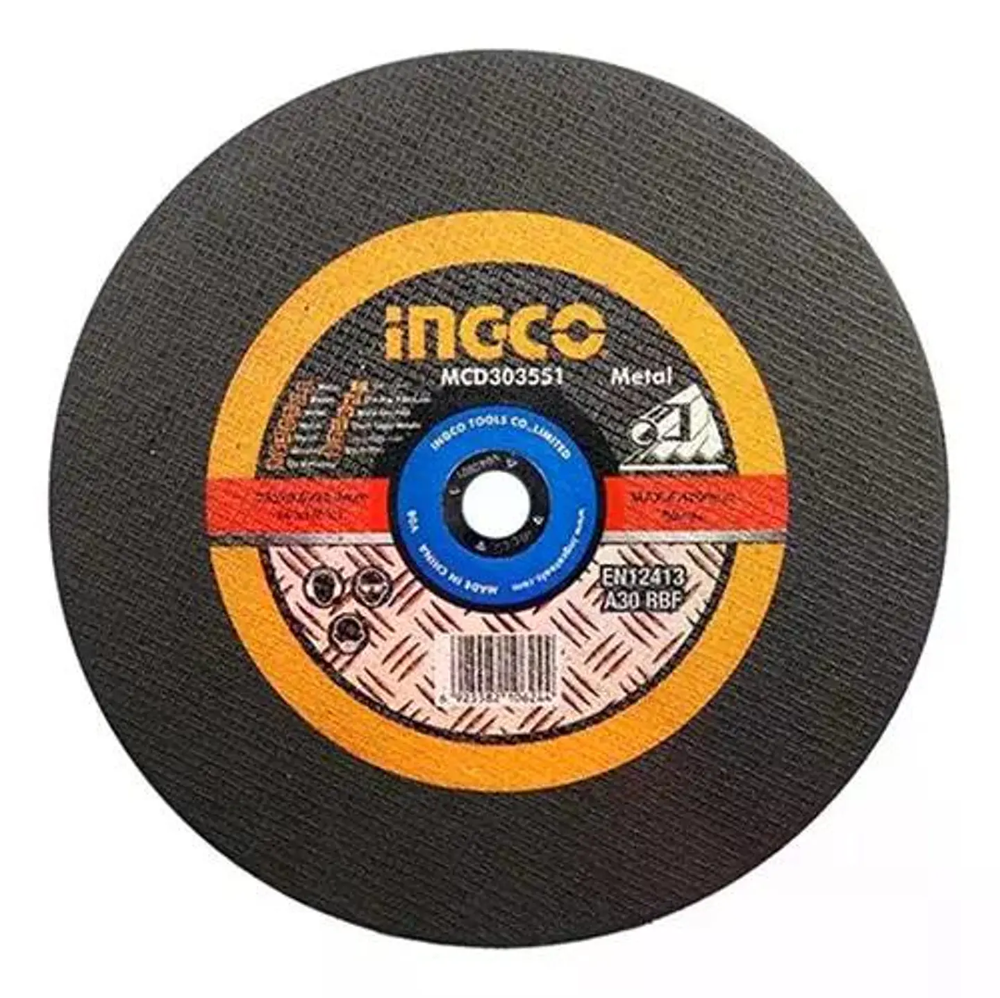 Disco Corte Metal 14 355mm Tronzadora Ingco Mcd253551 Negro Negro 2