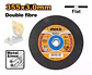 Disco Corte Metal 14 355mm Tronzadora Ingco Mcd253551 Negro Negro - Miniatura 5