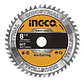 Disco De Sierra Circular Para Aluminio 210mm-8.1/4 Ingco Amarillo - Miniatura 1