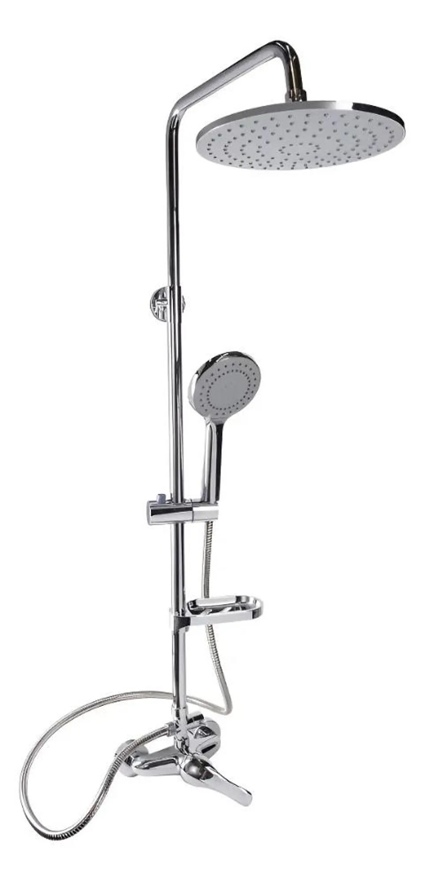 Columna Ducha Circular Con Monomando Ducha 7